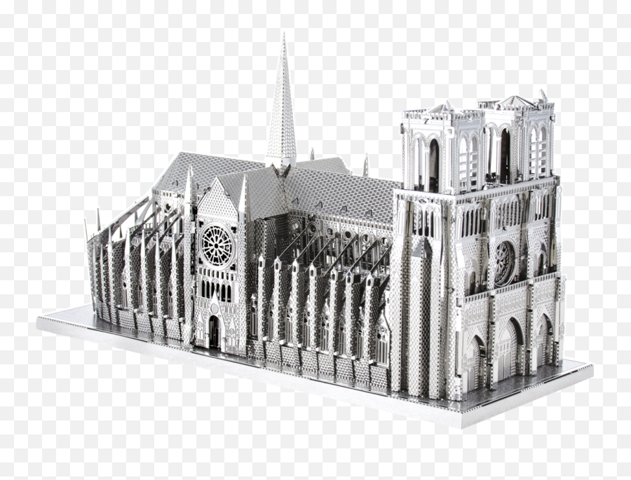 Premium Series Notre Dame - Metal Earth Notre Dame Png,Arc De Triomphe Icon