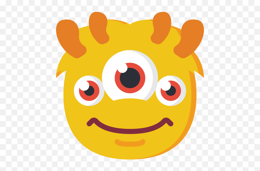 Monster - Free Halloween Icons Wide Grin Png,Cookie Monster Icon