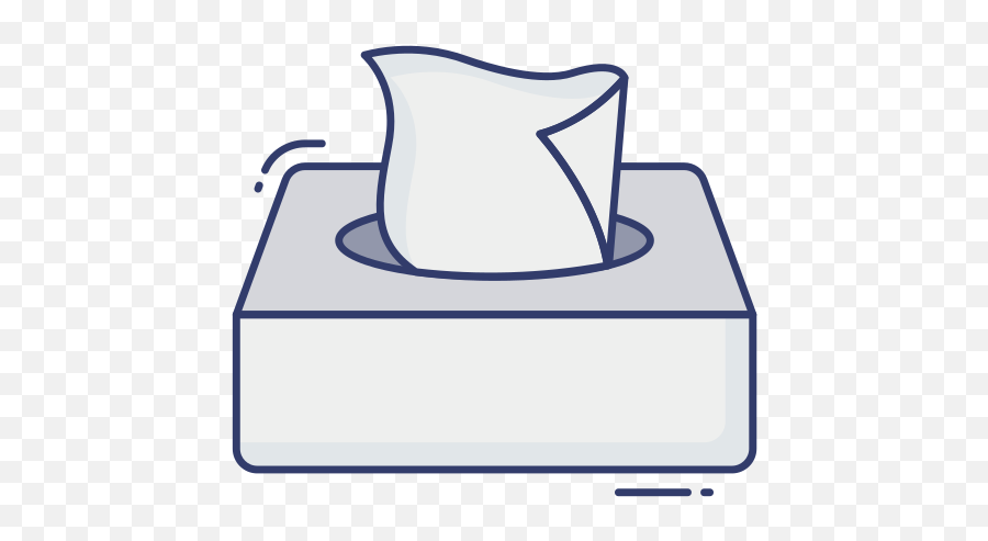 Tissue Box - Free Wellness Icons Facial Tissue Holder Png,Tissue Icon