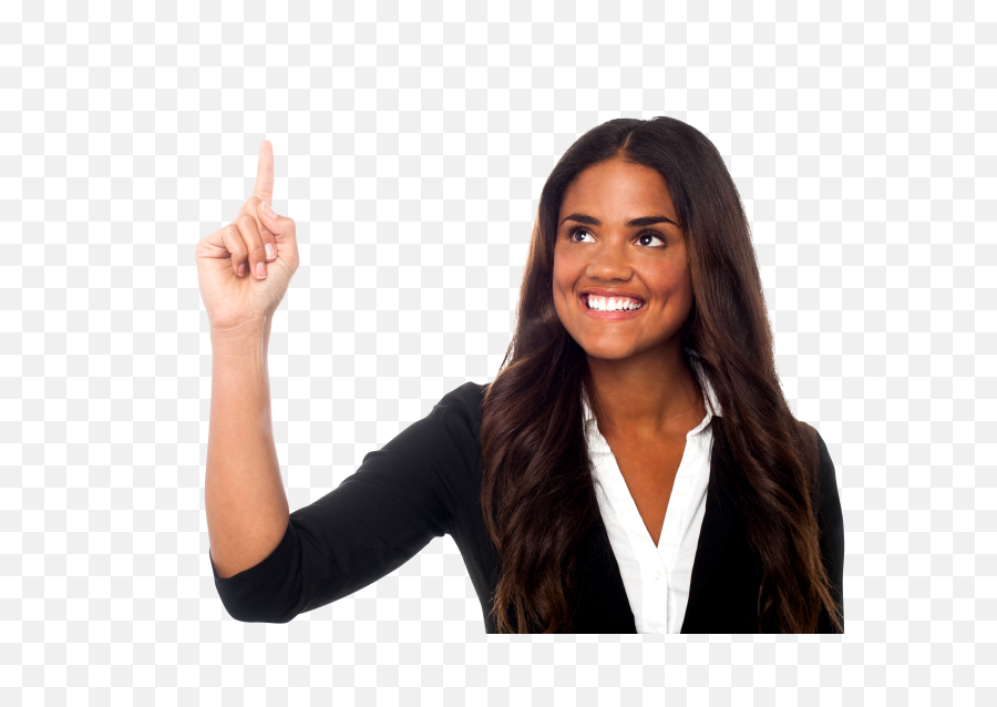 Download Hd Women Pointing Top Png Image - Woman Pointing Woman Pointing Finger Png,Pointing Finger Png