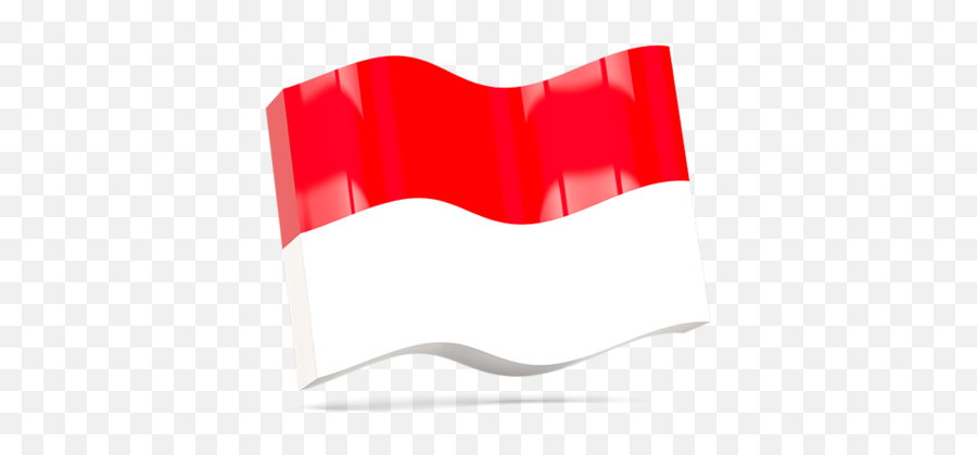 Wave Icon Illustration Of Flag Indonesia - Indonesia Flag Icon Wave Png,Waves Icon