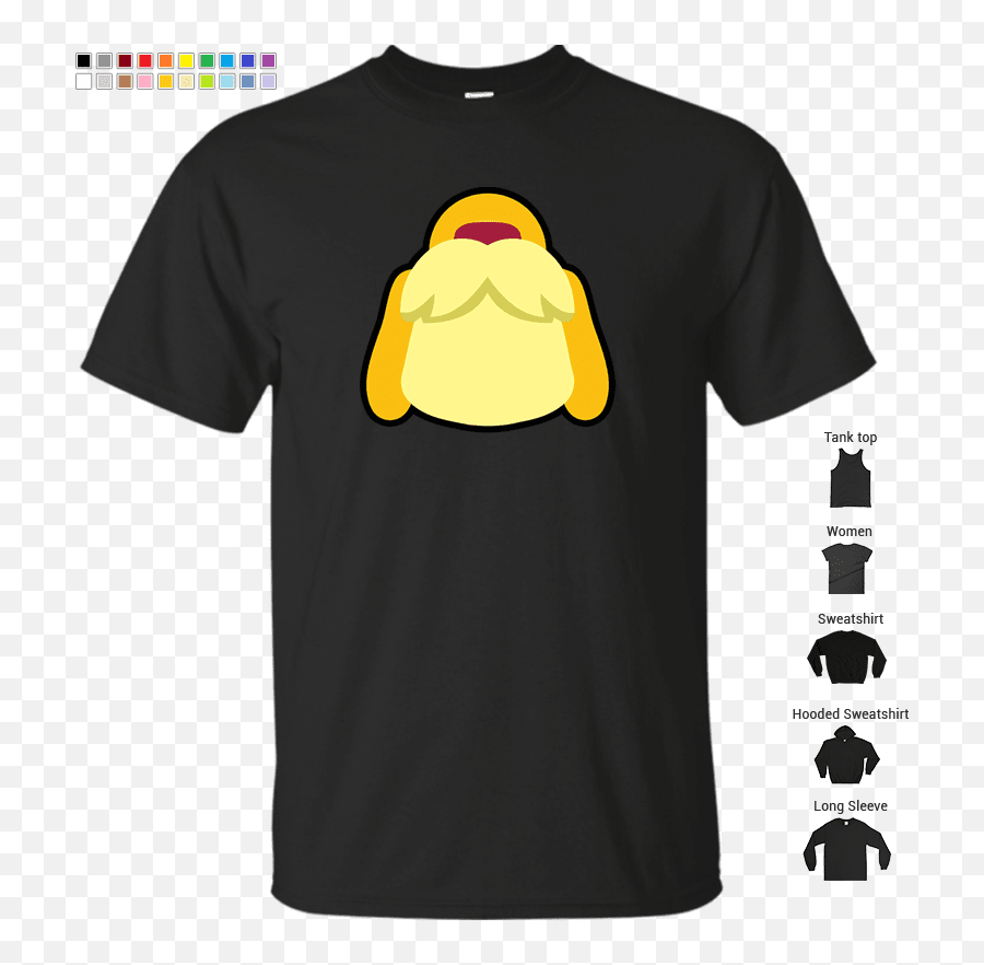 Super Smash Bros Ultimate Isabelle Stock Icon T - Shirt U2013 Shop Short Sleeve Png,Psyduck Icon