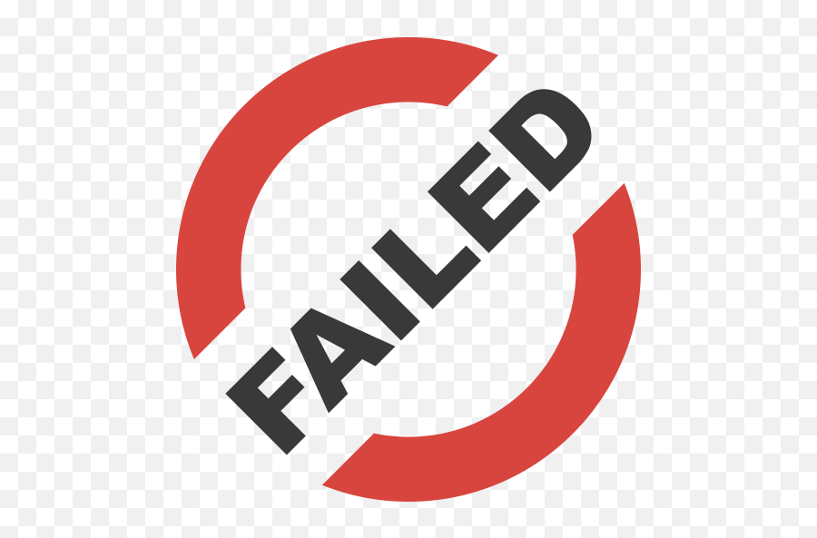 Failed Icon Png And Svg Vector Free Download - Language,Pass Fail Icon