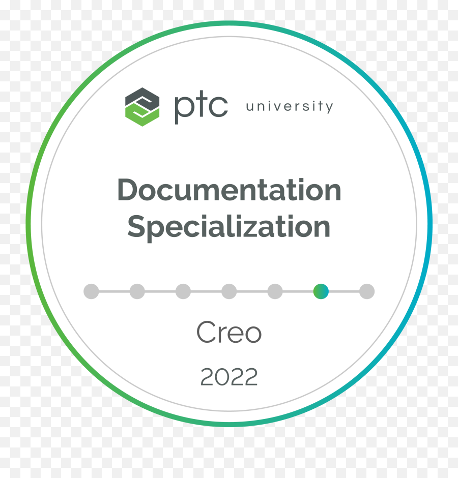 Ptc University - Badges Credly Dot Png,Which Icon Is Creo?