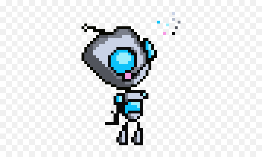 Download Cute Robot - Pixel Arts For Photoshop Full Size Pixel Cherry Png,Cute Robot Icon