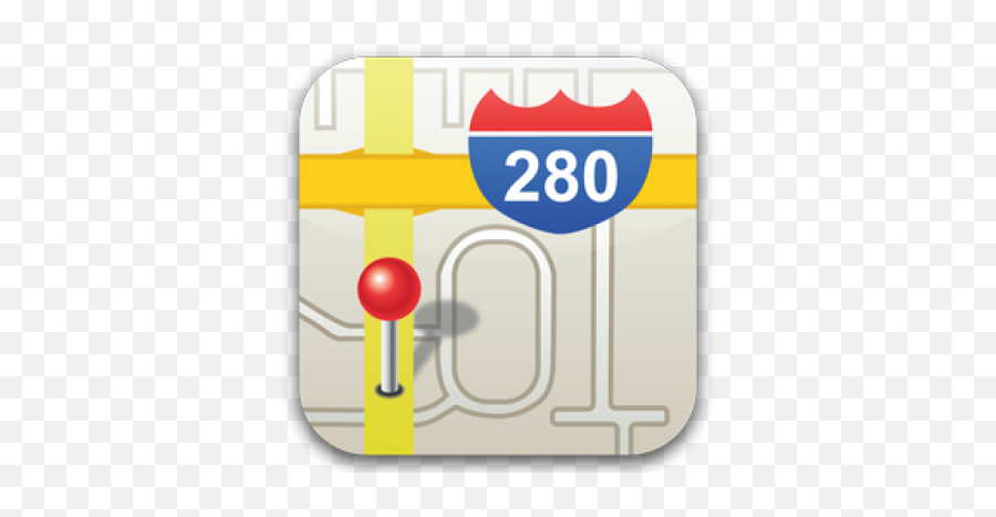 Icons Navigation Icon 319png Snipstock - Ios 6 Maps Logo,Ios Google Icon