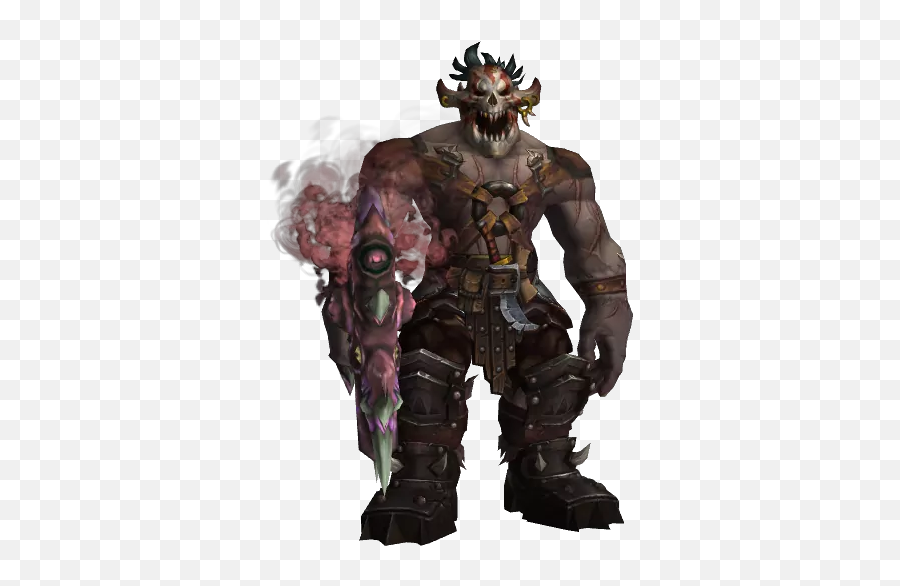Orco Guerrero 44 - Outfit World Of Warcraft Demon Png,Laughing Skull Icon