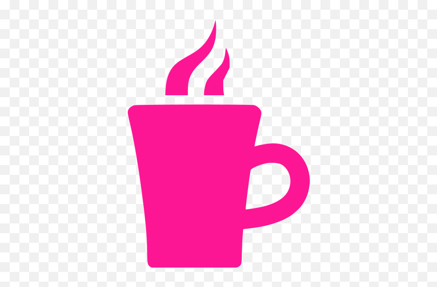 Deep Pink Hot Chocolate Icon - Free Deep Pink Coffee Icons Transparent Green Tea Icon Png,Pink Icon Tumblr