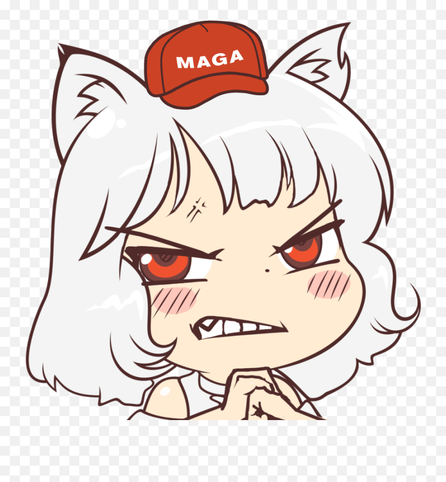 Awoo Angery - Momiji Inubashiri Awoo Png,Angery Transparent