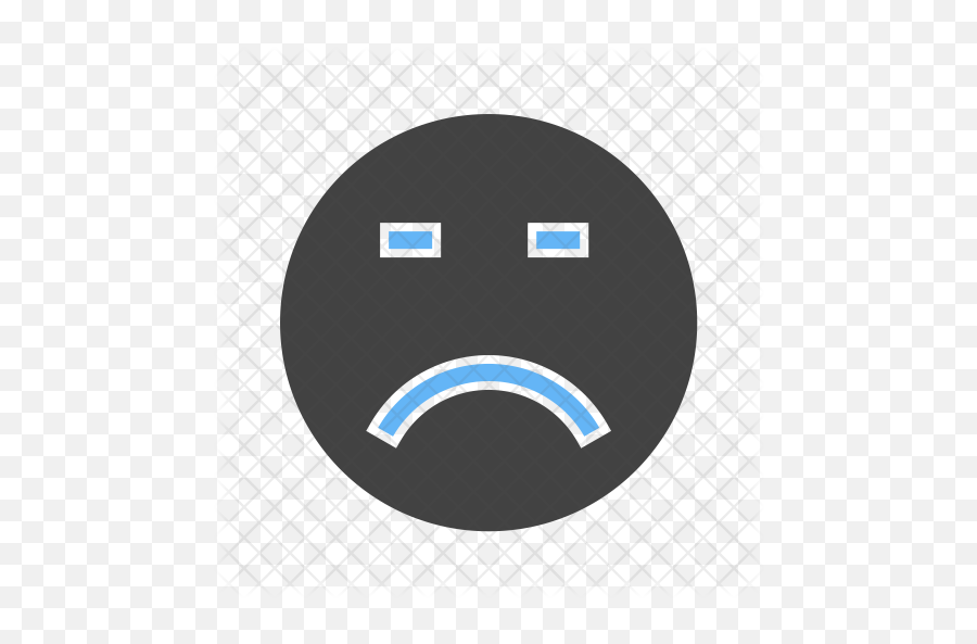 Loser Face Icon Of Flat Style - Circle Png,Loser Png
