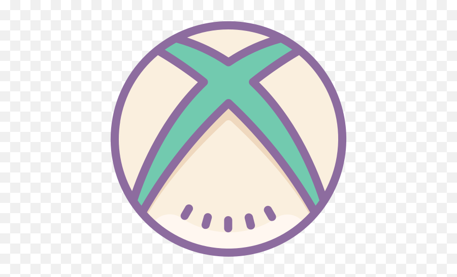 Xbox Icon In Cute Color Style Png