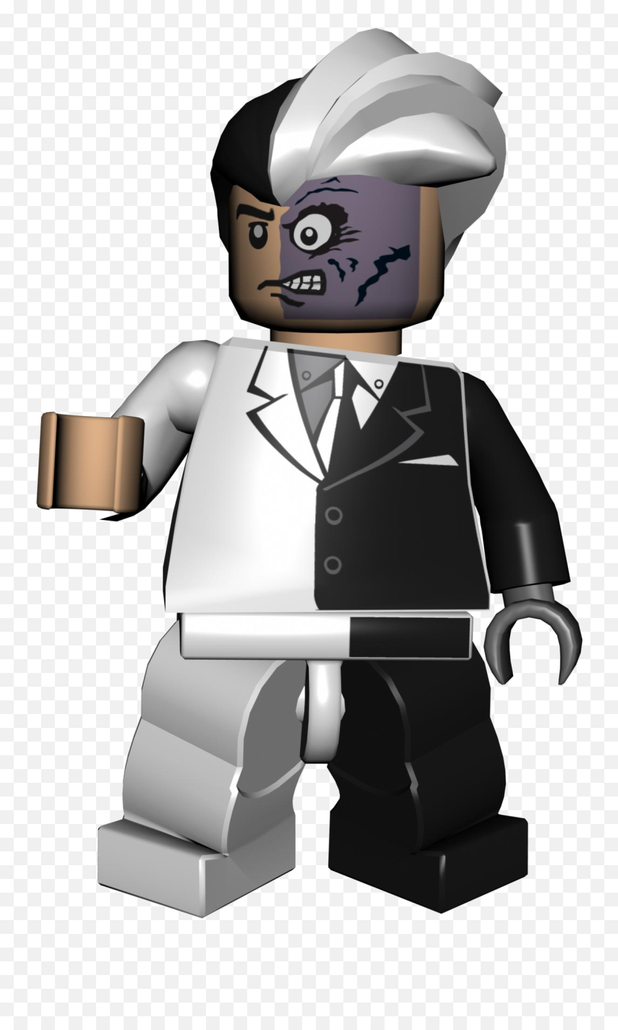 Download Two - Two Face Lego Batman Png,Batman Face Png