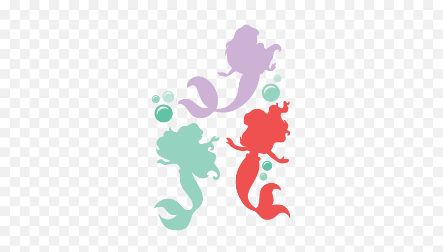 Pin - Cricut Free Mermaid Svg Png,Mermaid Silhouette Png