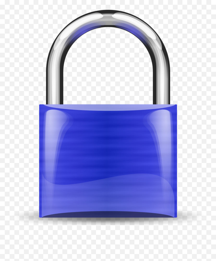 Filepadlock - Bluesvg Wikipedia Blue Lock Clipart Png,Lock Png