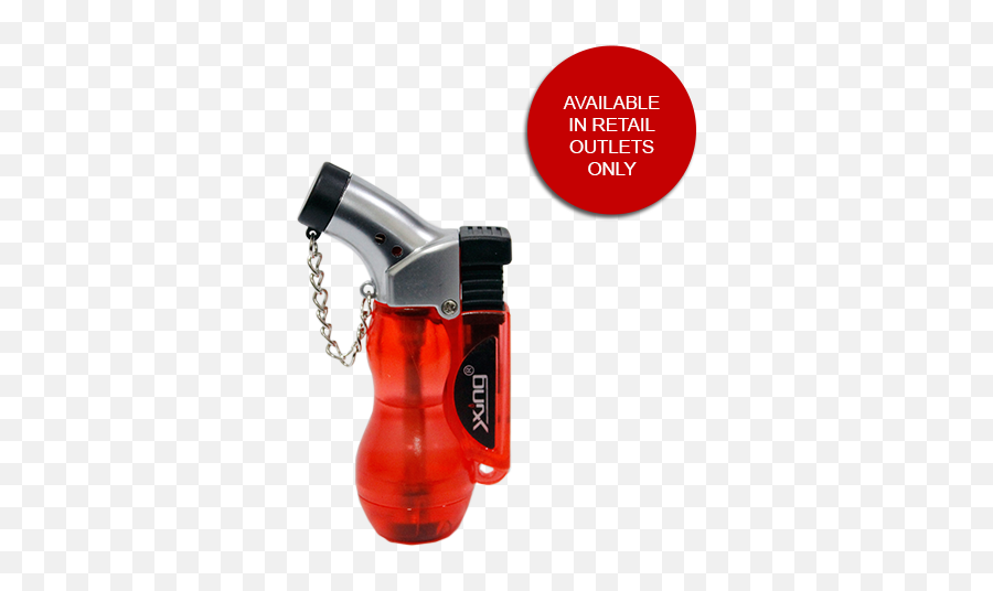 Xing Transparent Red W Chain Cap Pocket Torch Refillable Lighter - Gun Png,Torch Transparent Background