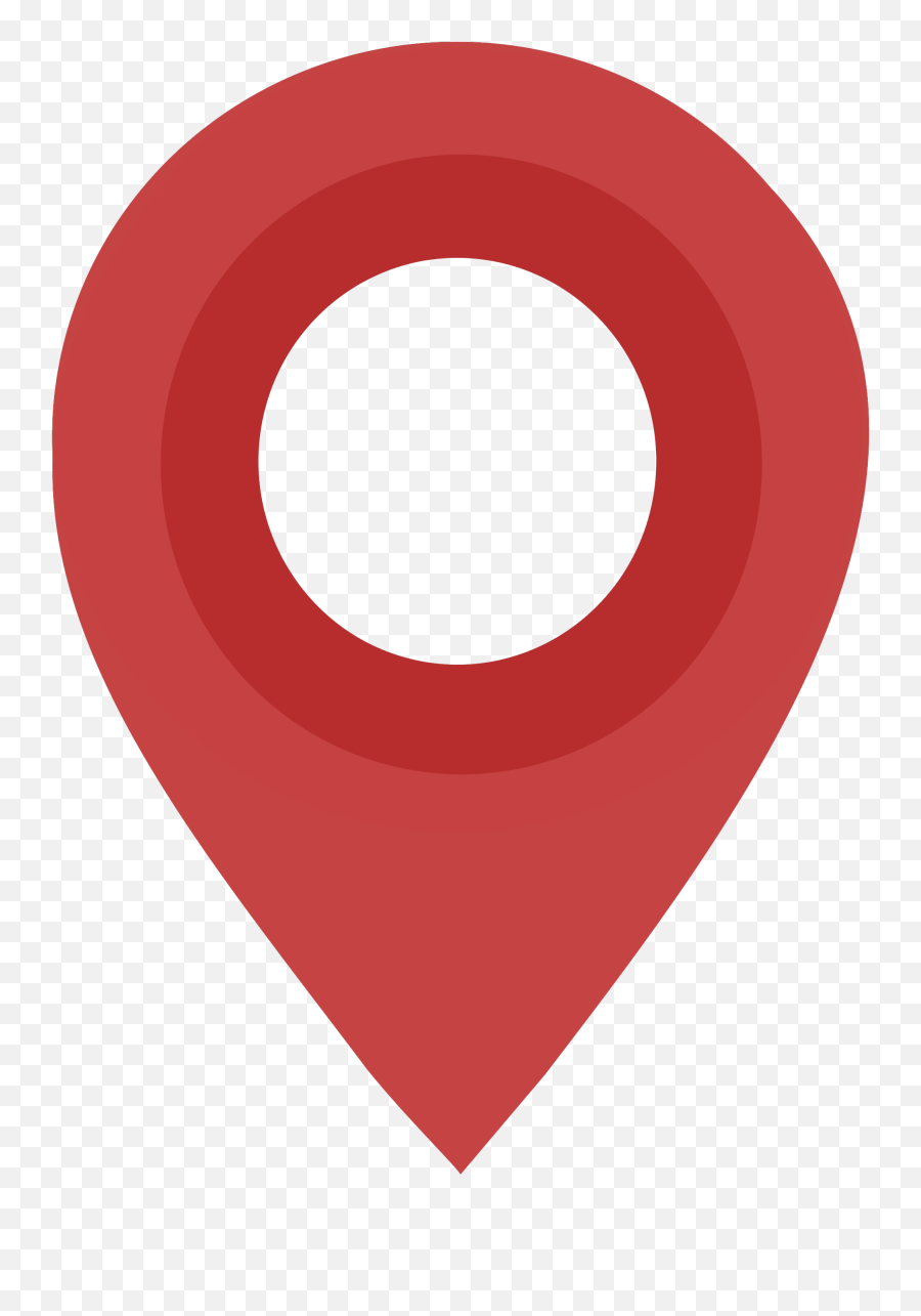 Red Pin Png Image - Map Icon Svg Red,Location Pin Png