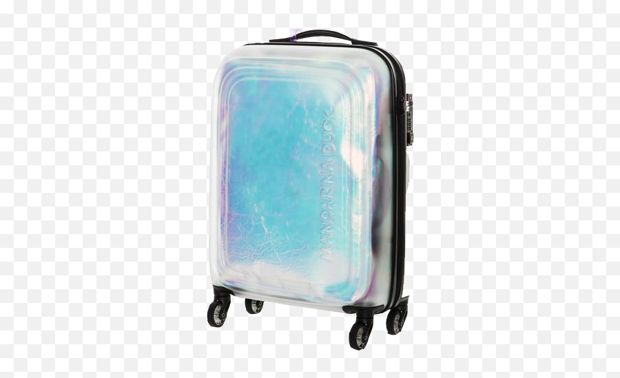 An Ode To - Holographic Suitcase Png,Duck Transparent