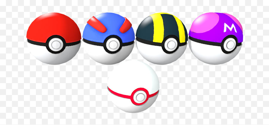 Mobile - Pokémon Go Poké Balls The Models Resource Toy Vehicle Png,Masterball Png