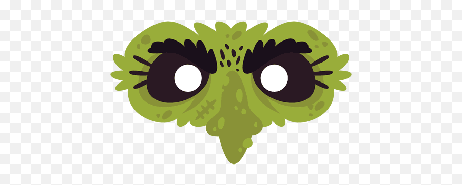Green Eye Mask Costume - Halloween Ojos De Momia Caricatura Png,Green Eye Png