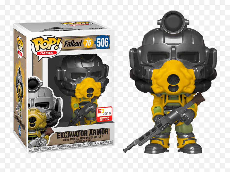 Funko Fallout 76 - Funko Pop Fallout 76 Excavator Armor Png,Fallout 76 Png
