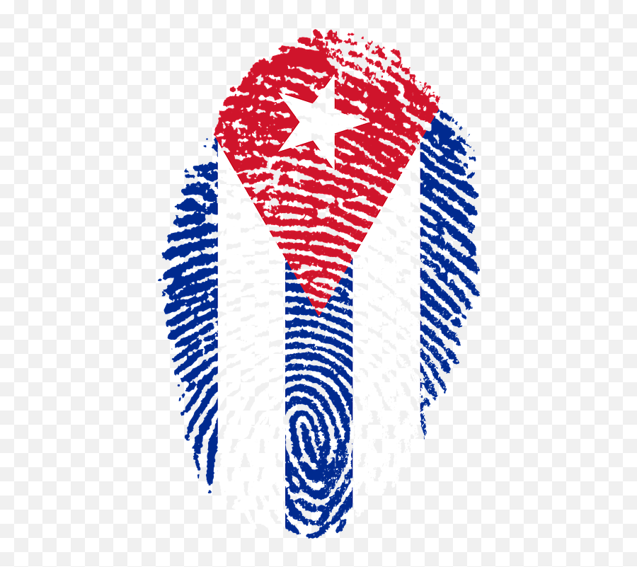 Cuba Flag Fingerprint - Bandera De Cuba Hd Png,Cuba Flag Png