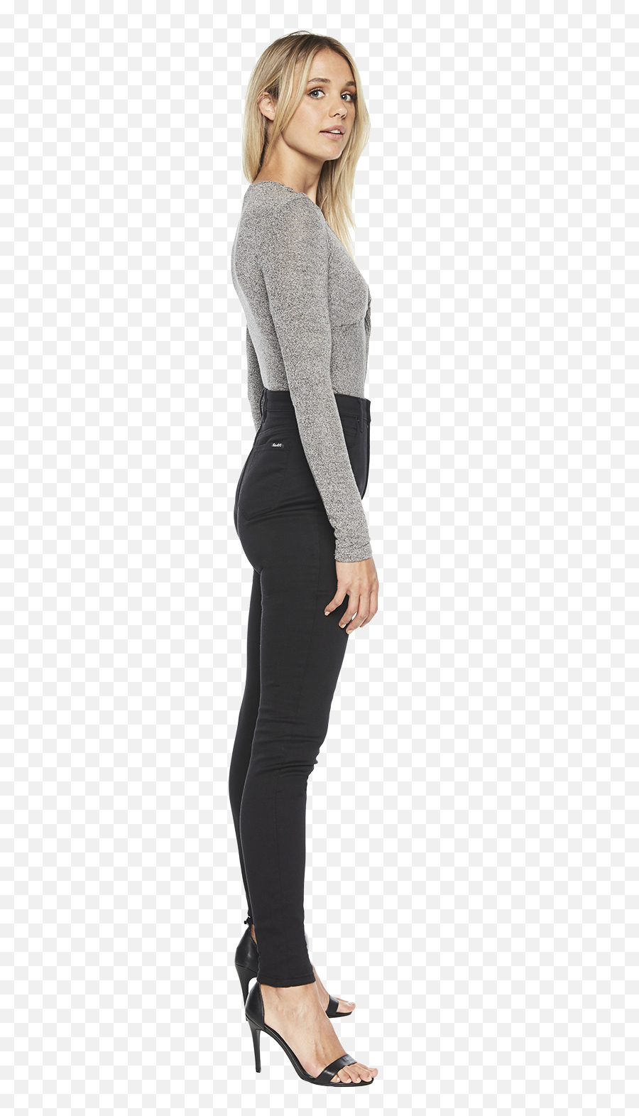Carmella Bodysuit In Colour Frost Gray - Photo Shoot Png,Carmella Png