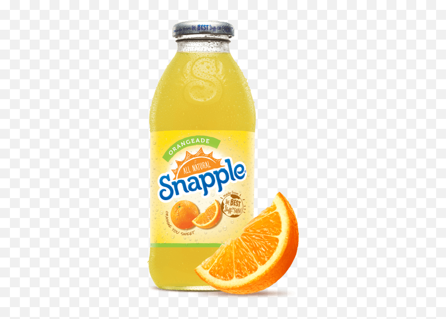 Snapple Orangeade Juice Drink - Orange Snapple Png,Snapple Png