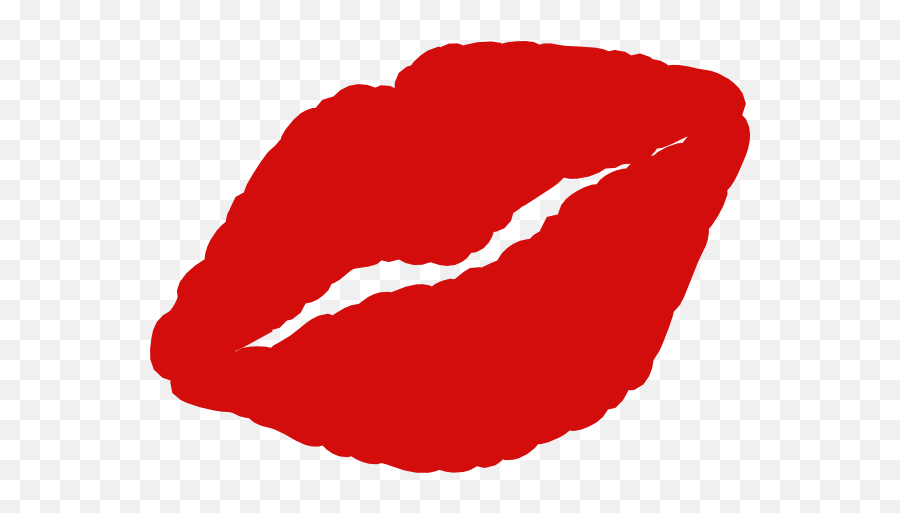 Clipart Kissy Lip - Kiss Cartoon Red Lips Png,Kissing Lips Png