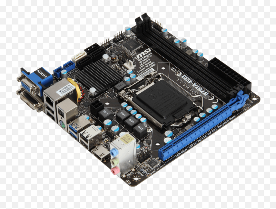 Intel Mini - Itx Motherboard Msi B75iae33 Intel Png Mec20 Avr,Intel Png