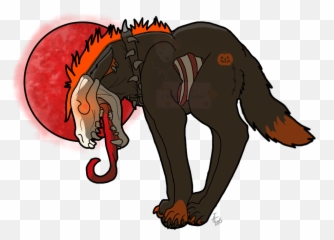 Download Hd Chibi Jackal And Hellmoon Video - Chibi Jackal Cartoon Png,Jackal Png