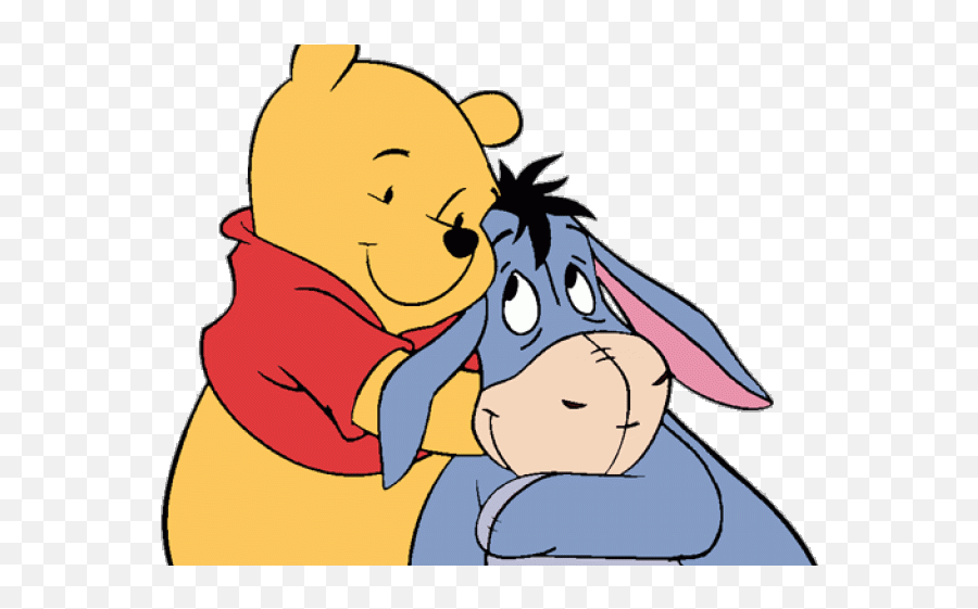Winnie The Pooh Clipart Hugging - Winniethepooh Png Clipart Hug,Winnie The Pooh Png
