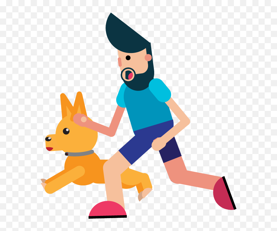 Running Dog Png - Dog For Runners Cartoon 348497 Vippng Dog,Dog Running Png