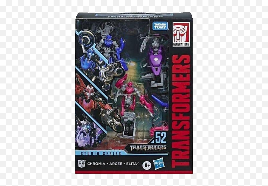 Studio Series 52 Deluxe Arcee Chromia And Elita - 1 U2014 Toytally Cool Gifts Transformers Studio Series 52 Png,Transformers Png