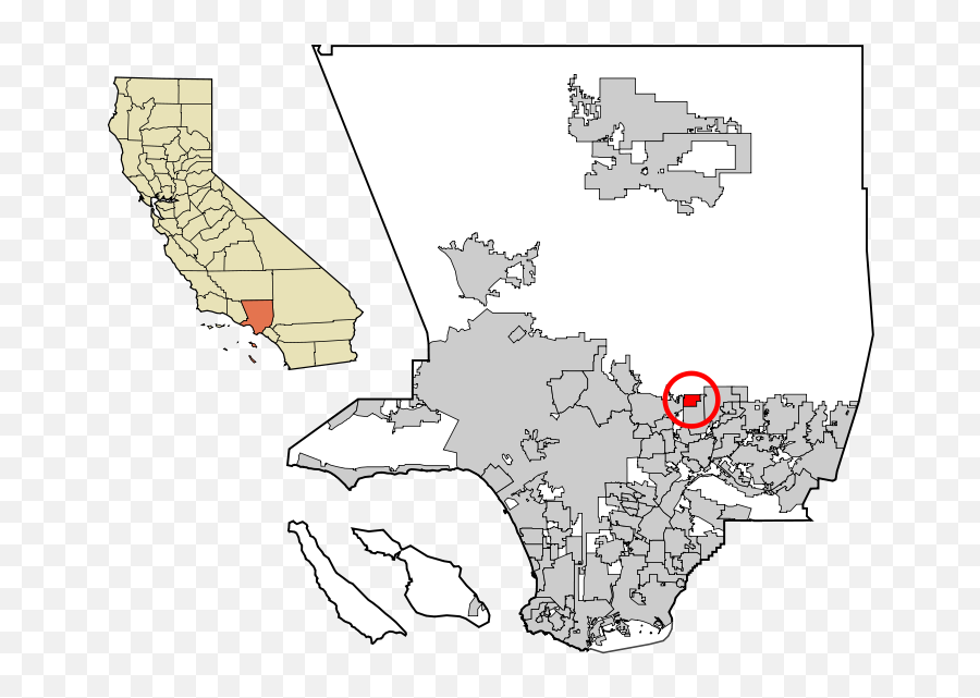 Filela County Incorporated Areas Sierra Madre Highlighted - California Department Of Fish And Wildlife Png,Madre Png