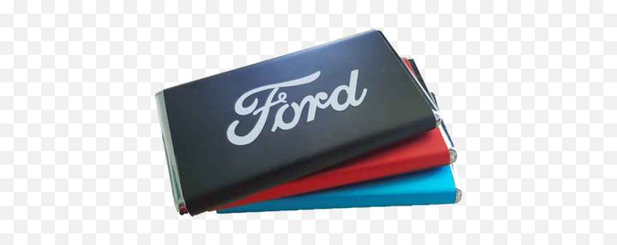 Ford Logo Metal Power Bank - Portable Png,Ford Logo Image