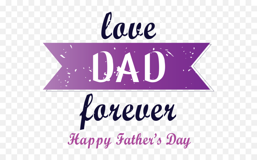 Fatheru0027s Day Logo Font Purple For Happy Png Fathers