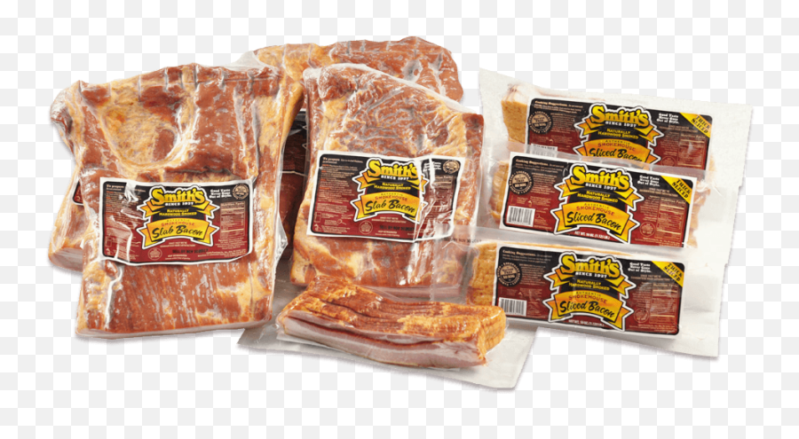 Slab Bacon - Smith Provision Company Inc Smith Bacon Png,Bacon Transparent