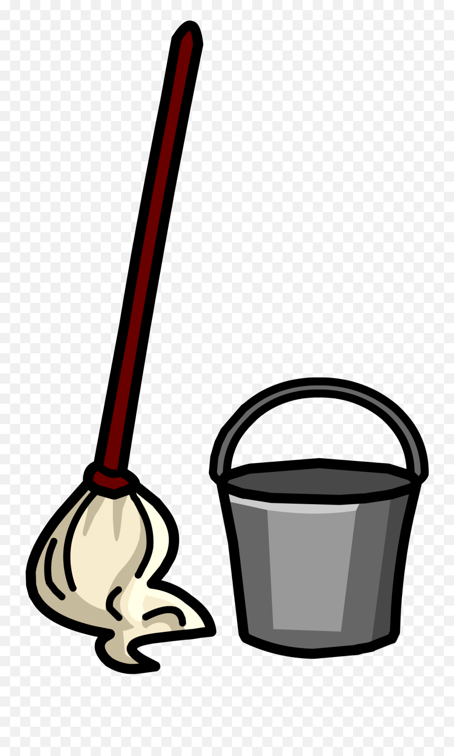 Mop And Bucket Clipart Png Image - Mop And Bucket Clipart Png,Bucket Clipart Png