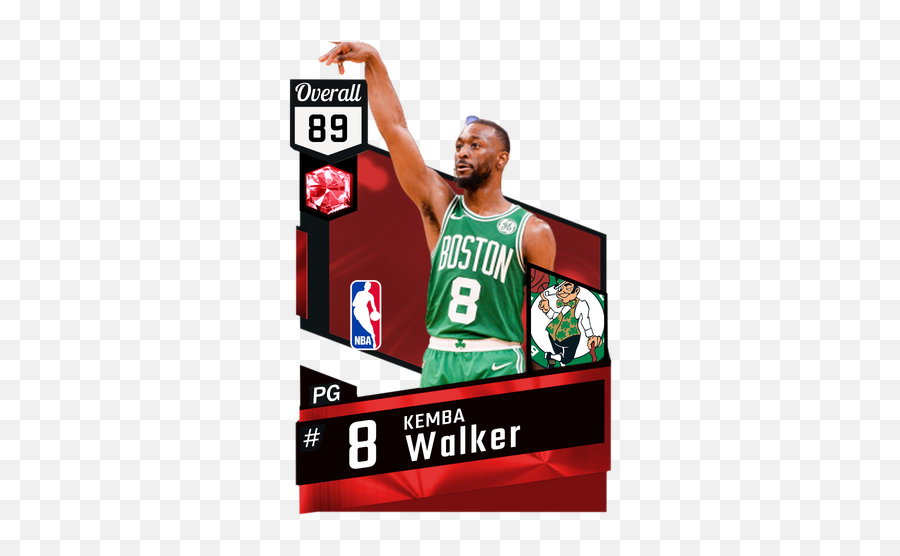 Kemba Walker - Baron Davis On 2k Png,Kemba Walker Png