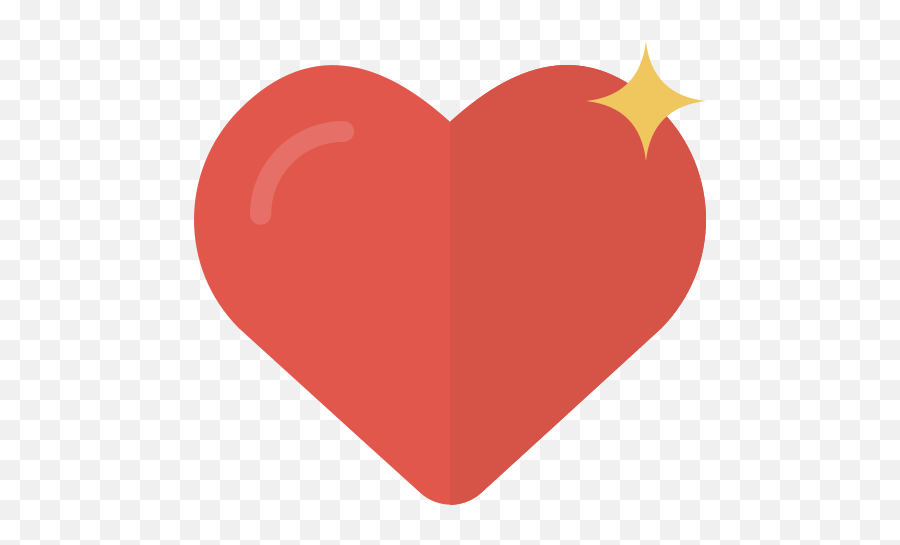 Download Free Heart Icon - Transparent Heart Flat Icon Png,Heart Symbol Png