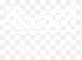 Scratch - Logowhiteweb2x U2013 Scratch Coffee Co Png,Scratch Logo Png