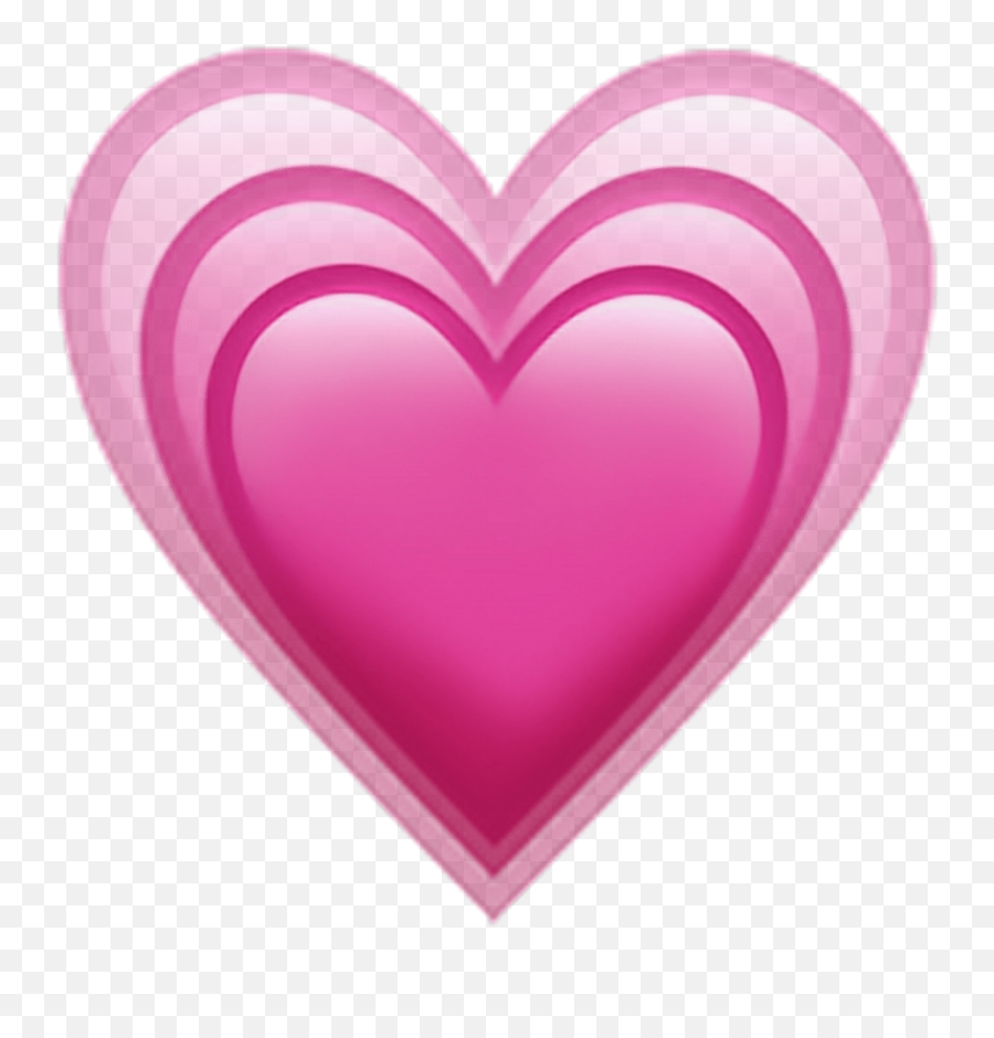 Download Emotions Emotion Emoji Heart Whatsapp Pink - Ios Transparent Background Iphone Heart Emoji Png,Heart Emojis Transparent