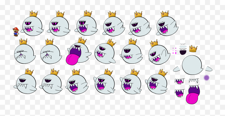 Mansion King Boo Png - Paper Mario King Boo,King Boo Png