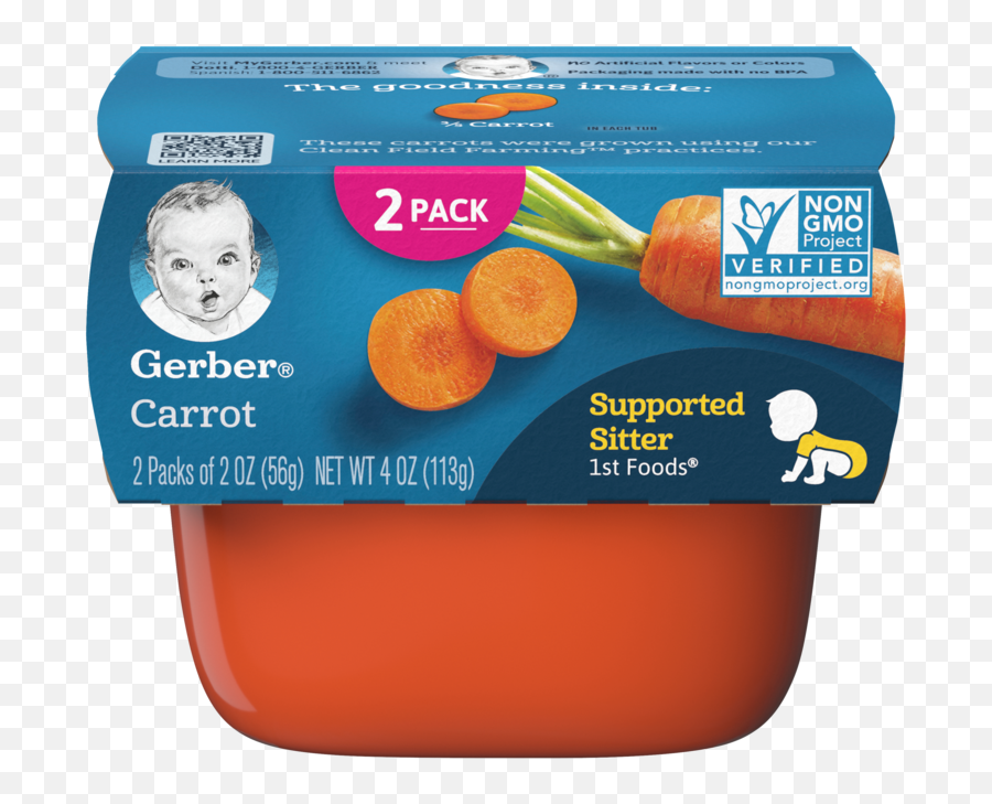 Carrot - Gerber Baby Food Prunes Png,Carrot Transparent