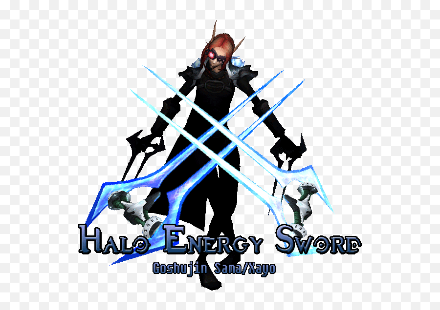 Download Custom Weapon Halo Energy Sword - Halo Energy Halo Energy Sword Png,Energy Sword Png