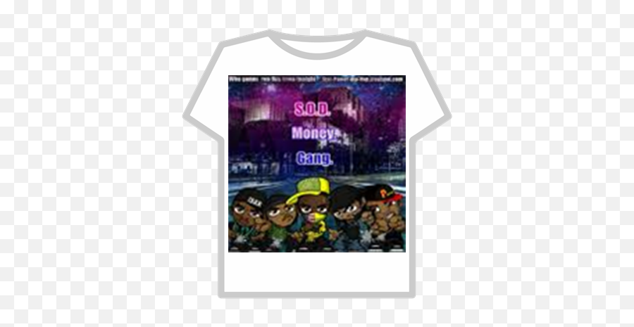 Soulja Boy And His Team In Cartoon Mode - T Shirt Roblox Nike Red Png,Soulja Boy Png