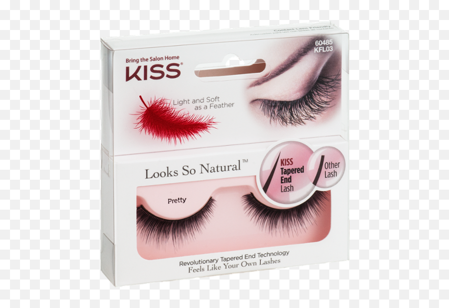 Kiss Looks So Natural Lashes Pretty - Kiss False Lashes Png,Manuela Icon Coat