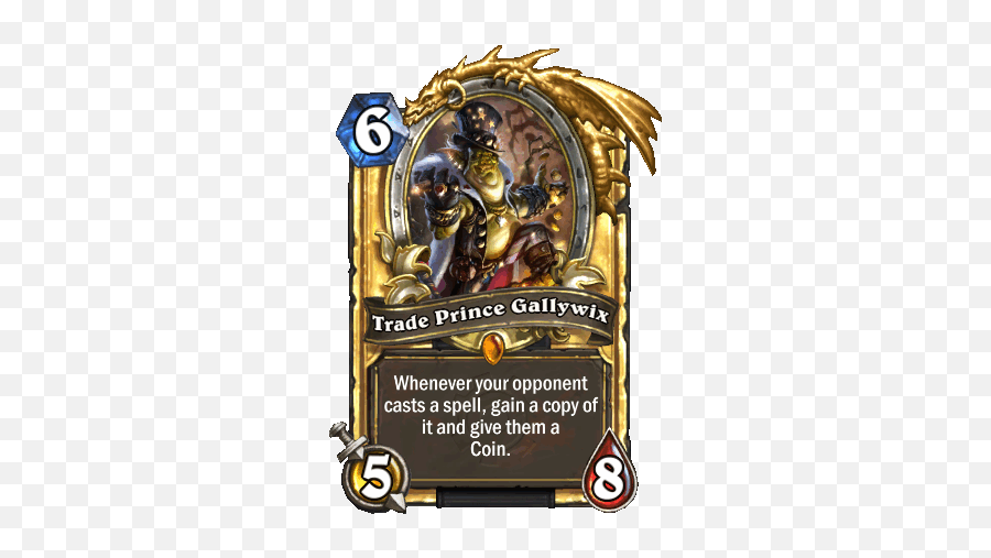 Daily Card Discussion Thread 580 - Trade Prince Gallywix Hearthstone Golden Legendary Png,Bilgewater Crest Icon