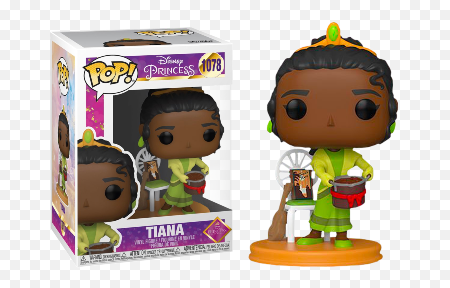 Tiana With Gumbo Pot Ultimate Disney - Tiana Funko Pop Disney Ultimate Princess Png,League Of Legends Frog Icon