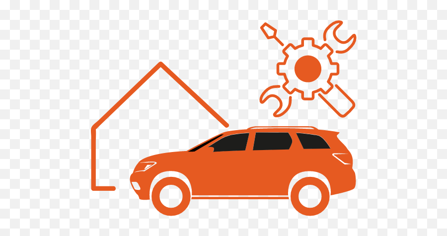 Maak - Everything You Need For Your Car In An App Carte Mentale Sur Le Mouvement Physique Chimie Png,Orange Car Icon